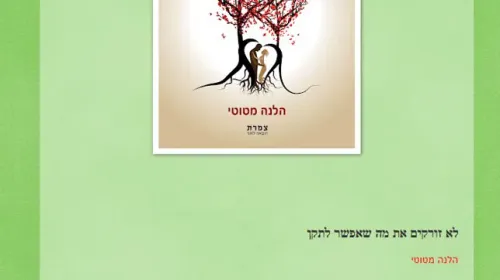 המלצתה של העיתונאית שרית יוכפז במגזין תרבות